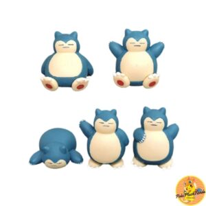 Set 5 Figuras Pokémon Snorlax