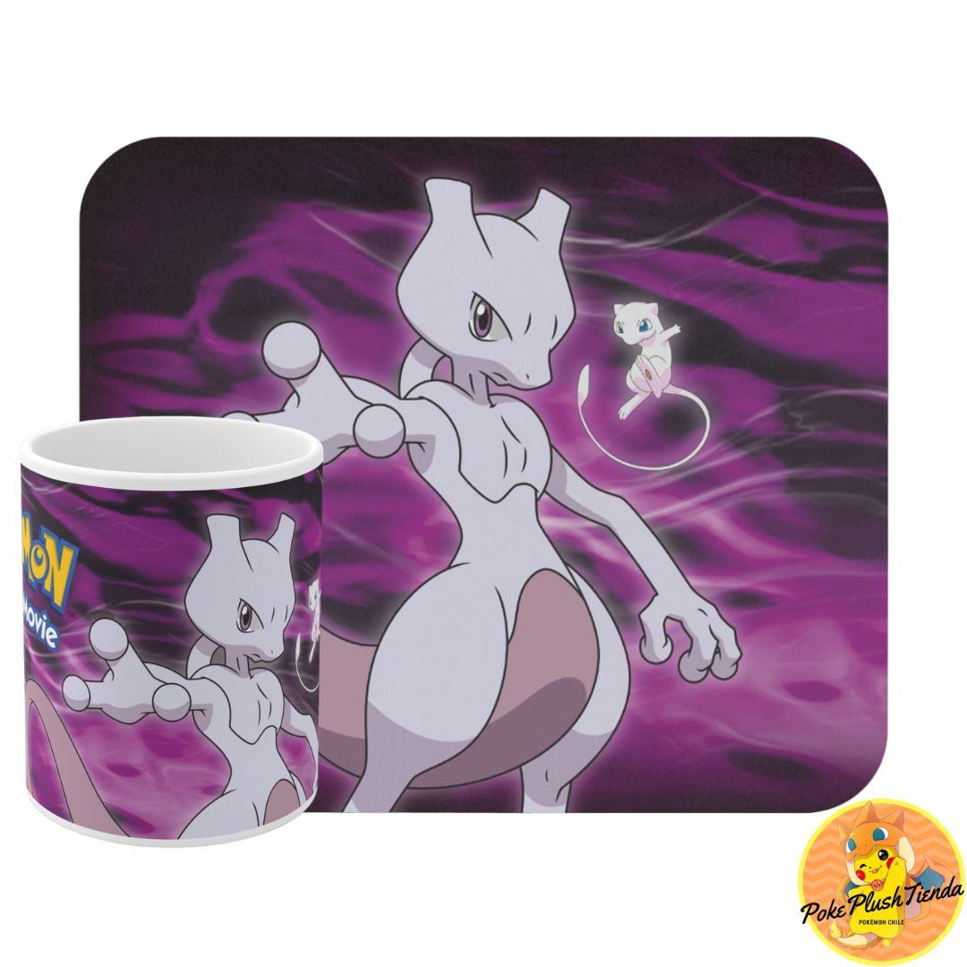 Promoción película Mew vs Mewtwo