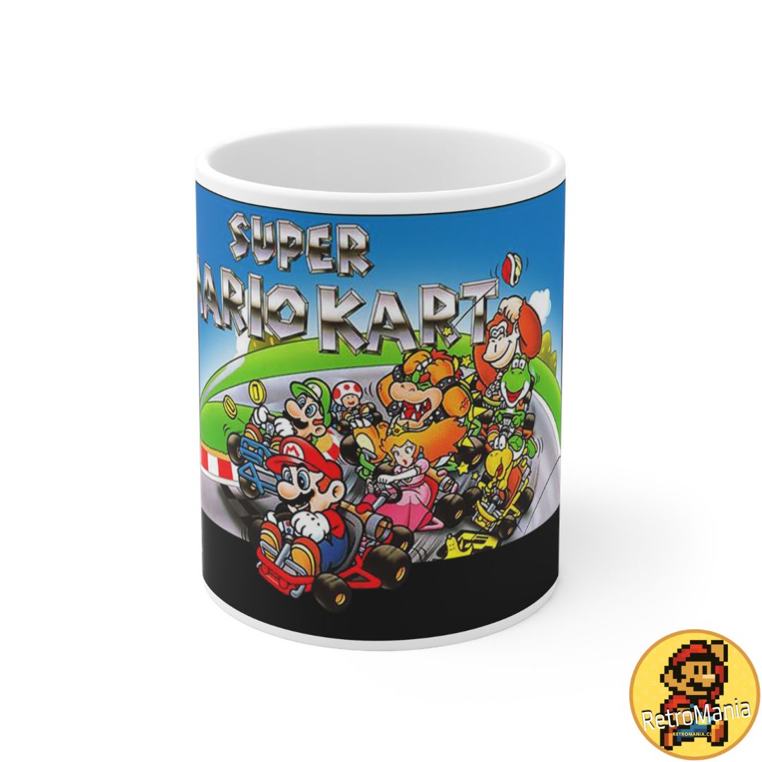 Taza Super Mario Kart SNES