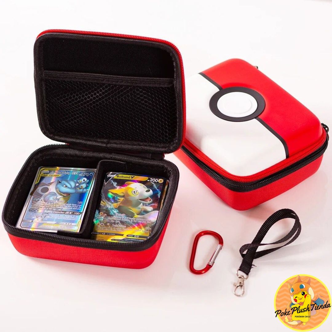 Estuche para guardar cartas Pokémon Modelo Pokebola 2