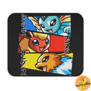MousePad Vaporeon Flareon Jolteon Mouse Pad