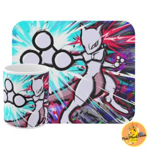 Mousepad taza Mewtwo