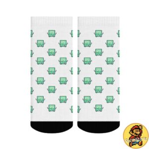 Par de calcetines Hora de Aventura modelo BMO