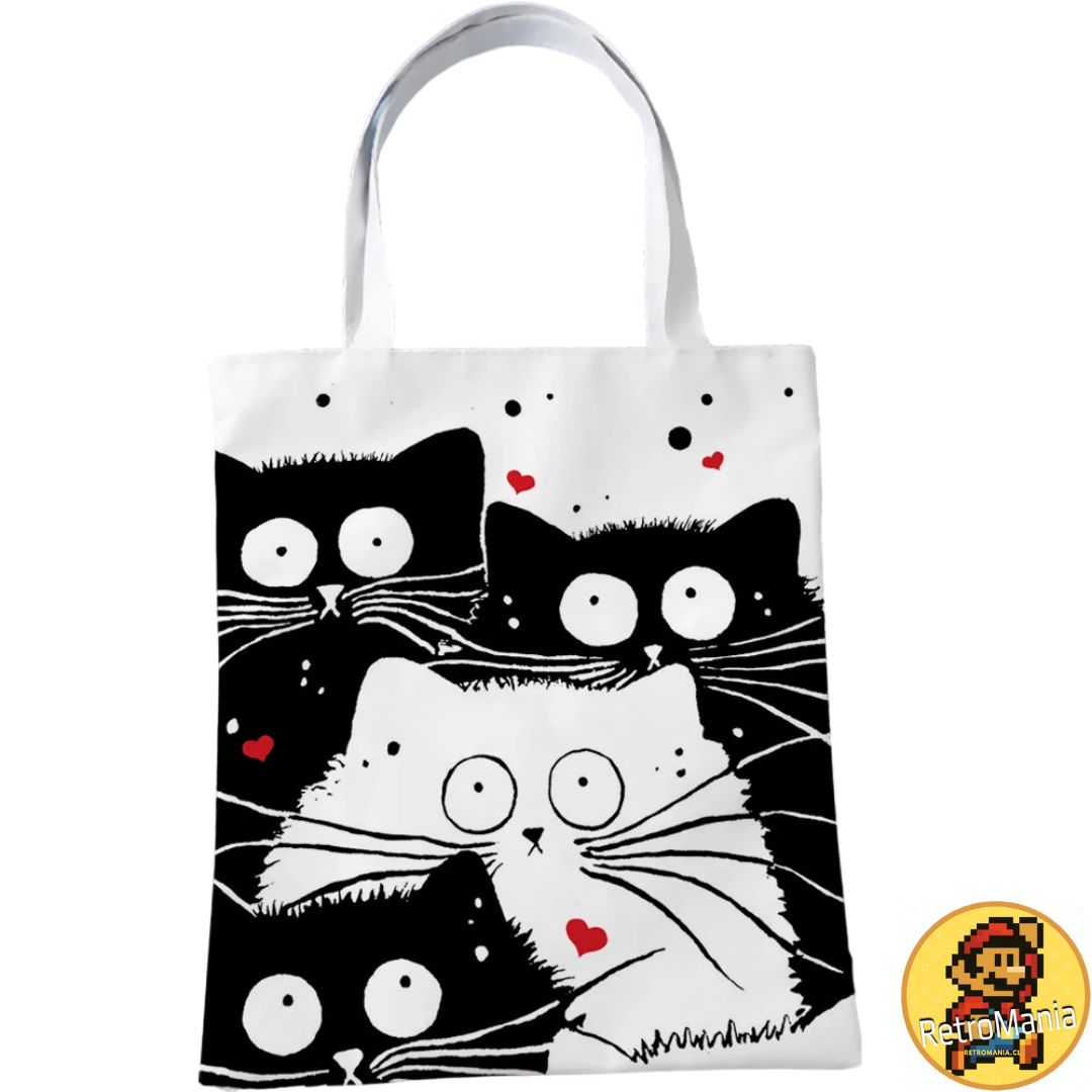 Bolsa diseño gatos