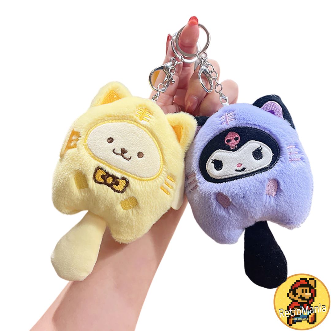 Llavero de peluche Kuromi Sanrio (2)