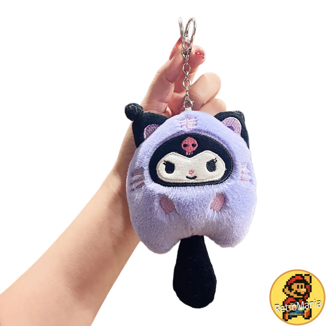 Llavero de peluche Kuromi Sanrio
