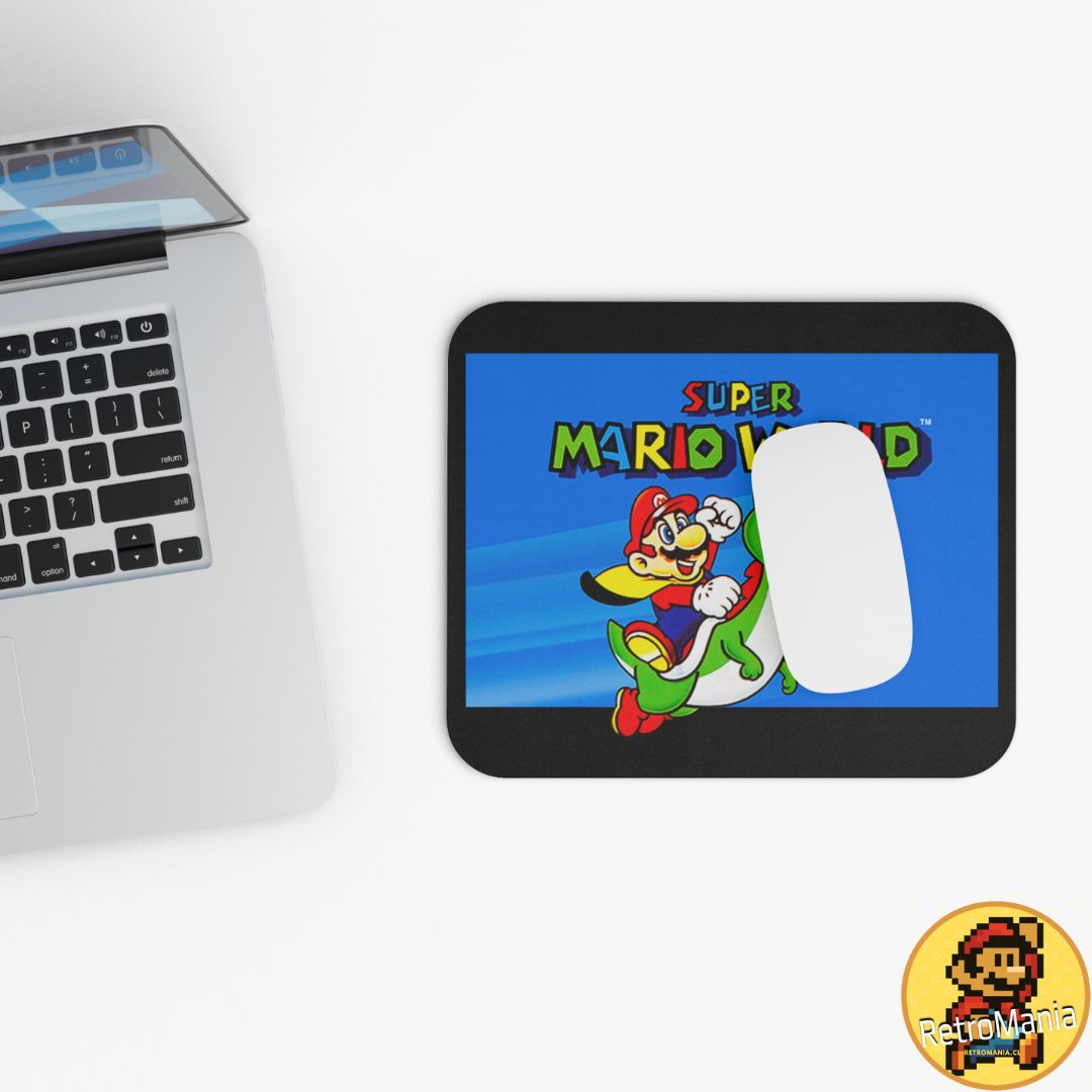 Mouse Pad Super Mario World Super Nintendo