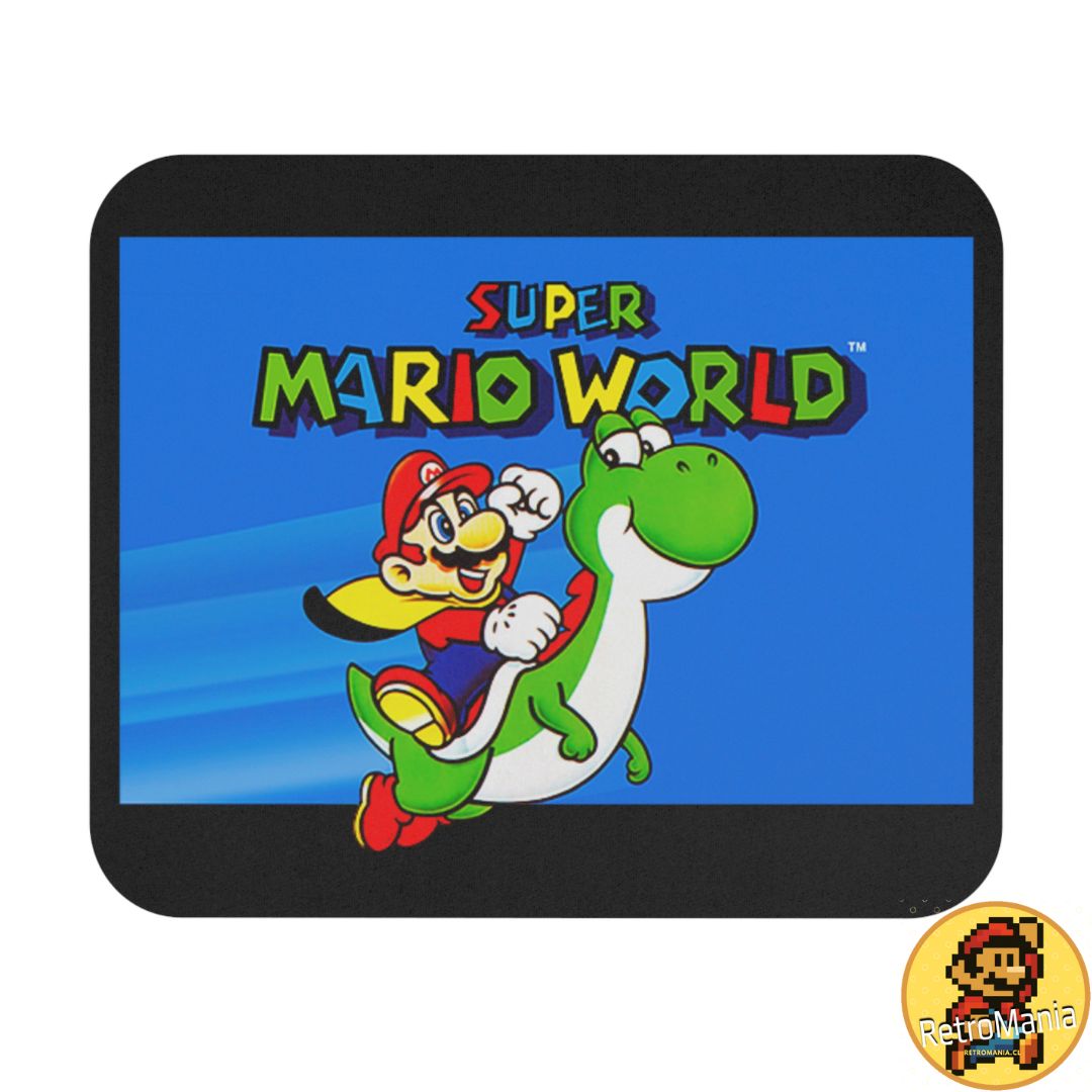 Mouse Pad Super Mario World Super Nintendo