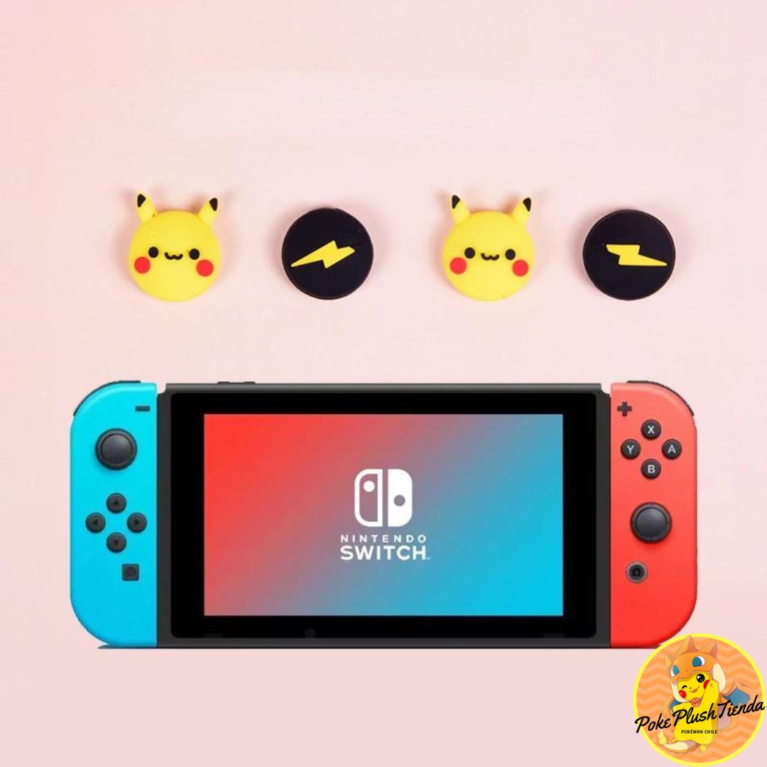 Funda para Joy Con Nintendo Switch modelo Pikachu