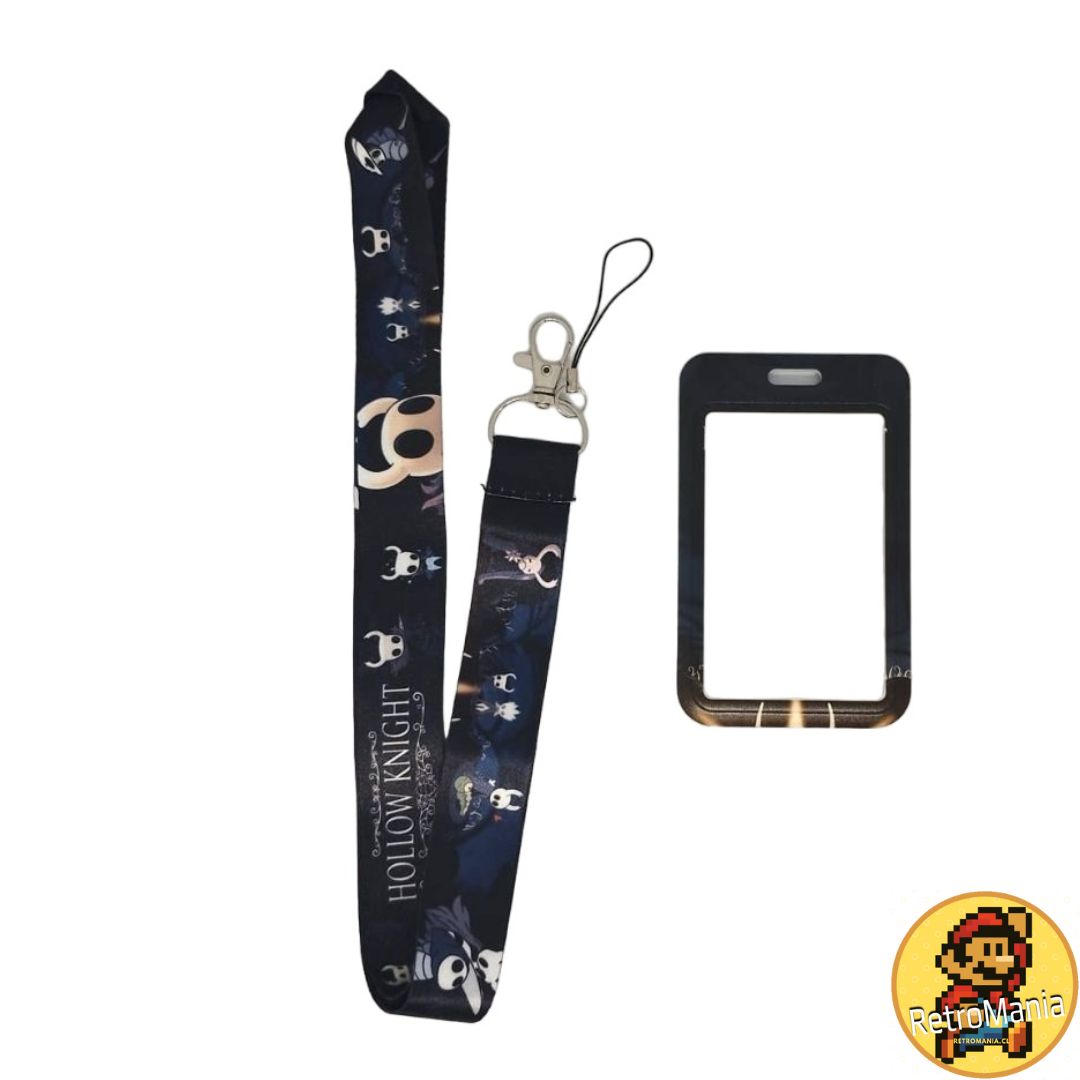 Portacredencial + lanyard Hollow Knight 1
