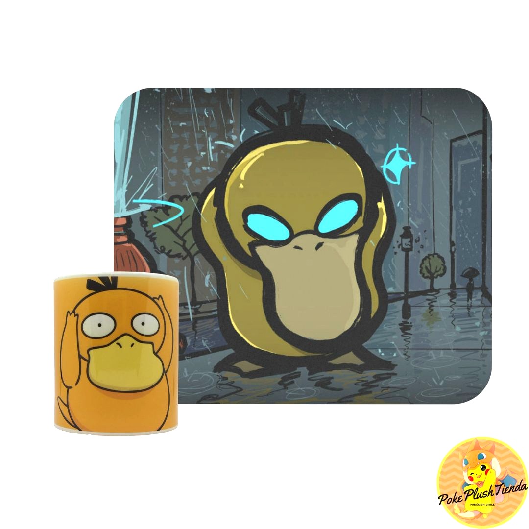 Promoción Psyduck Mousepad más taza